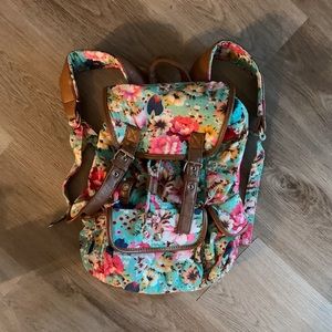 Floral Backpack